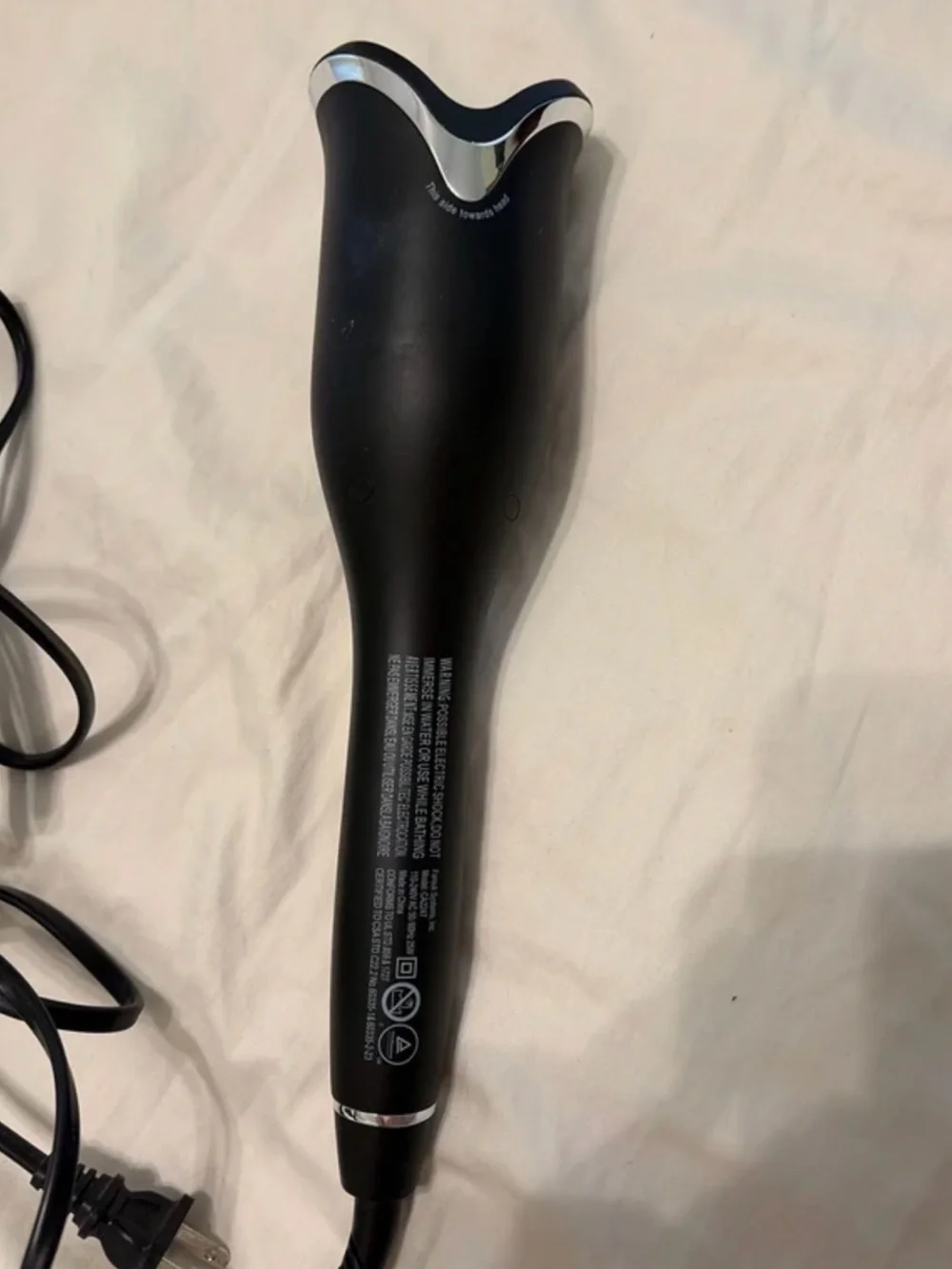 CHI Black Automatic Curling Iron for Women Hair Tools - Black